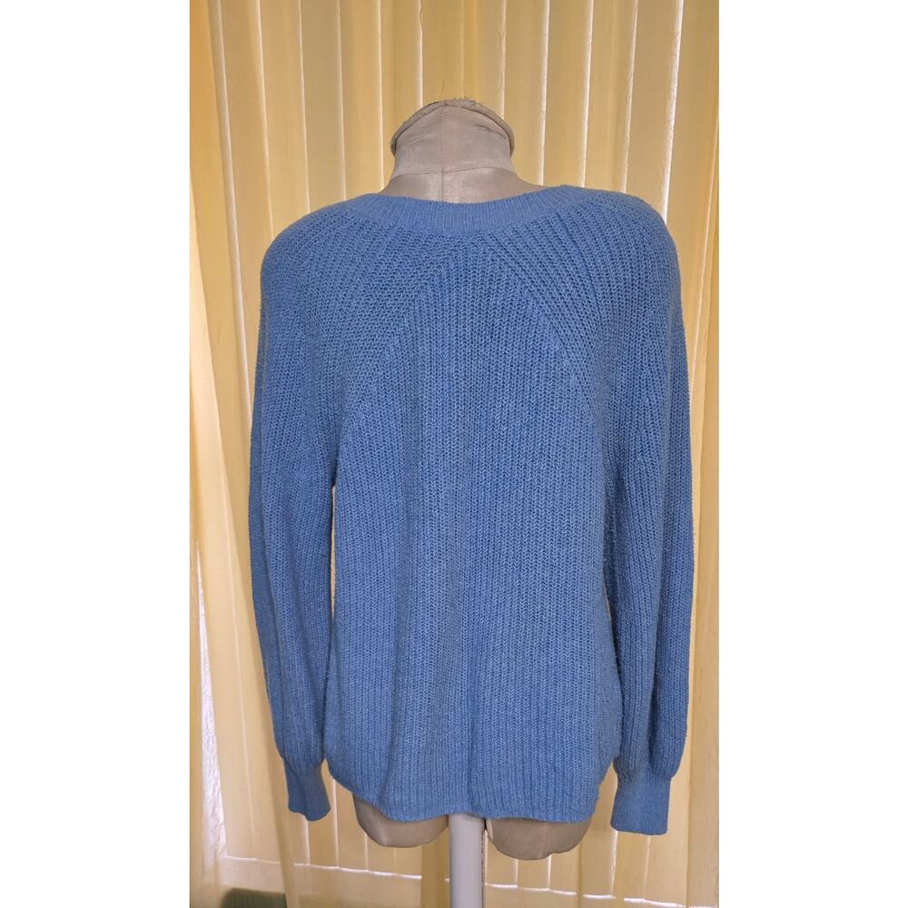 Tommy Bahama Breezy Beach Crewneck Sweater Monstera Plant Medium - Picture 3 of 6